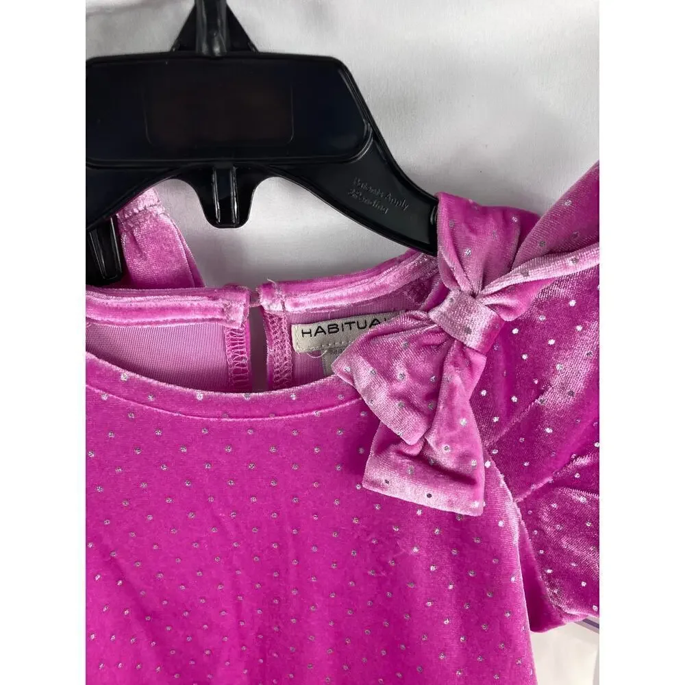 NWT Habitual 2 Piece Holiday Special Event Velvet Dress and bottom 18M